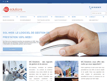 Tablet Screenshot of mc-partners.eu